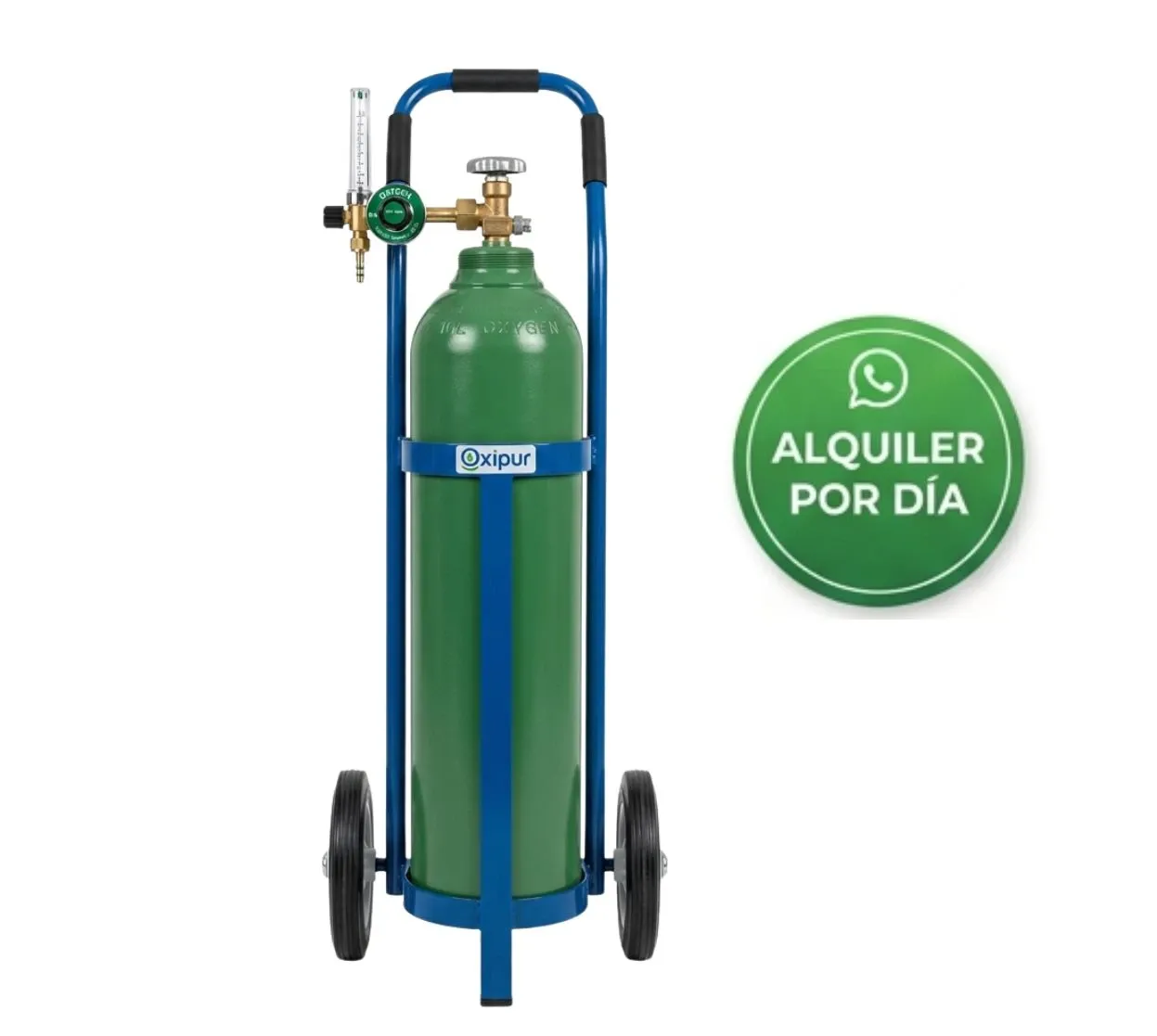 ALQUILER DE CILINDRO DE OXÍGENO DE 6M3